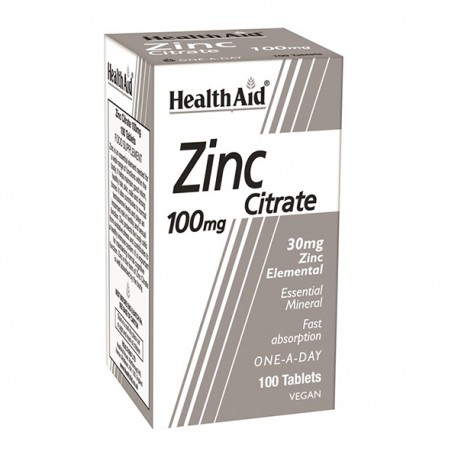 zinc citrate 100mg 100